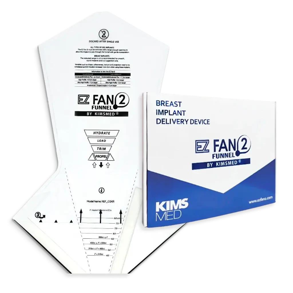 [REF_02KR-BX01] EZ FAN2 - Breast Implant Delivery Funnel (Unit)